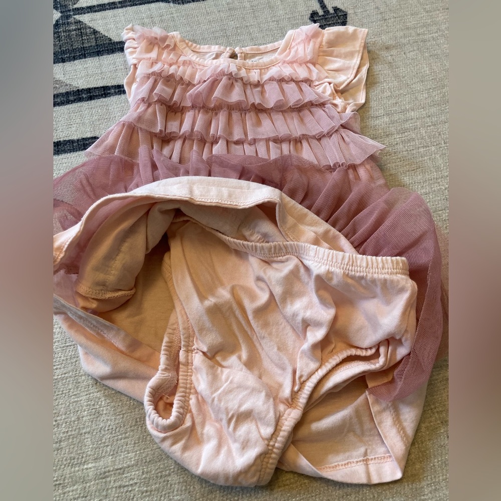 BabyGap Ruffle Tulle Layer Dress, 12-18mo - Picture 6 of 10